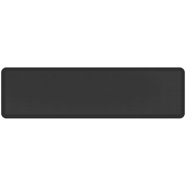 GelPro NewLife Designer Comfort Grasscloth Anti-Fatigue Floor Mat, 20in x 72in, Charcoal