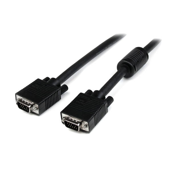 StarTech.com 10ft Coax High Res Monitor VGA Cable HD15 M/M - Connect your VGA monitor with the highest quality connection available - MXT101MMHQ10
