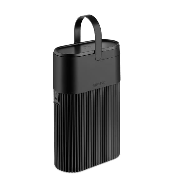 Nespresso Recycling Bin, 13-5/16inH x 8-1/2inW x 3-15/16inD, Black