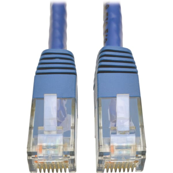 Tripp Lite Cat6 Gigabit Molded Patch Cable RJ45 M/M 550MHz 24 AWG Blue 6ft
