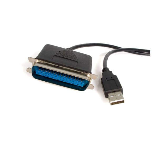 StarTech.com Parallel printer adapter - USB - parallel - 6 ft - Add a Centronics parallel port to your desktop or laptop PC through USB - usb to parallel adapter - usb to parallel printer - usb to parallel cable - usb to centronics - usb to ieee 1284