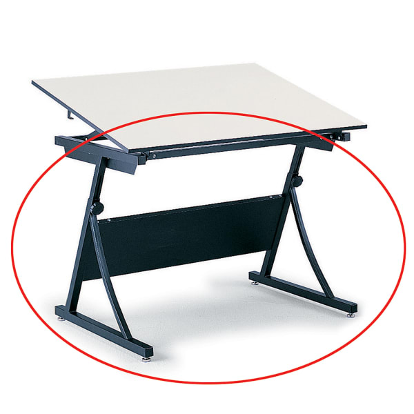 Safco Planmaster Drafting Table Base, Black