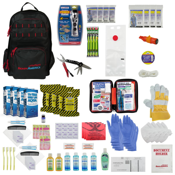 Ready America 4-Person 3-Day Professional Emergency Backpack