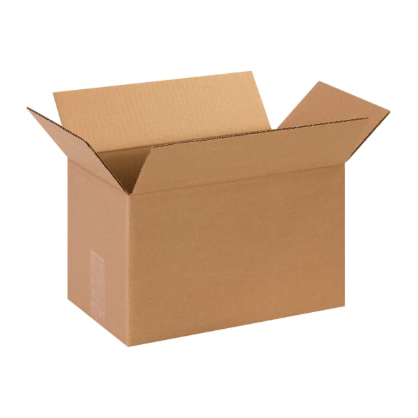 Partners Brand Long Corrugated Boxes, 13in x 8in x 8in, Kraft, Pack Of 25
