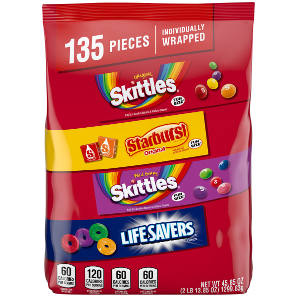 Mars Mixed Sugar Fun Size Variety, 45.85 Oz