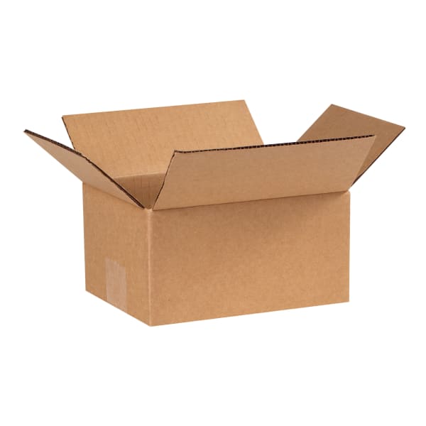Partners Brand Corrugated Boxes, 8in x 6in x 4in, Kraft, Pack Of 25