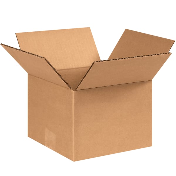 Partners Brand Corrugated Boxes, 8in x 8in x 6in, Kraft, Pack Of 25