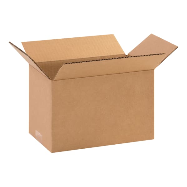 Partners Brand Long Corrugated Boxes, 10in x 6in x 6in, Kraft, Pack Of 25