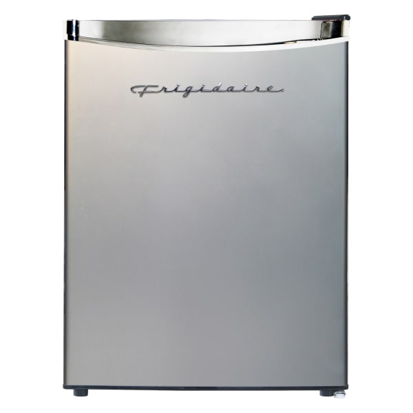 Frigidaire 2.5 Cu. Ft. Compact Retro Platinum Mini Refrigerator, Silver