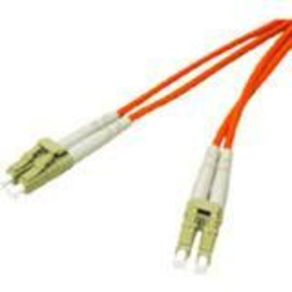 C2G 10m LC-LC 50/125 Duplex Multimode OM2 Fiber Cable - Orange - 33ft - Patch cable - LC multi-mode (M) to LC multi-mode (M) - 10 m - fiber optic - duplex - 50 / 125 micron - OM2 - riser - orange