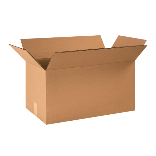 Partners Brand Double-Wall Heavy-Duty Corrugated Cartons, 24in x 12in x 12in, Pack Of 15