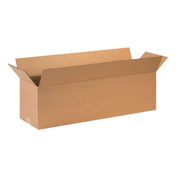 Partners Brand Long Corrugated Boxes, 28in x 8in x 8in, Kraft, Pack Of 25