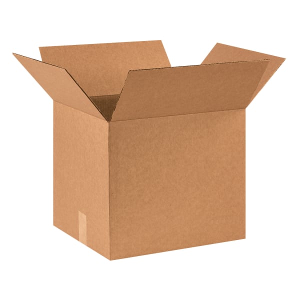 Partners Brand Corrugated Boxes, 16in x 14in x 14in, Kraft, Pack Of 25