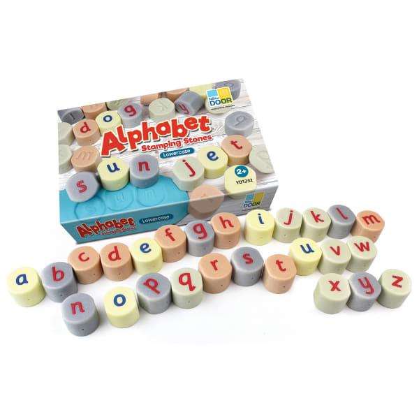 Yellow Door Alphabet Stamping Stones