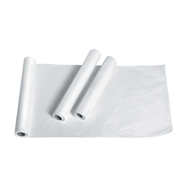 Medline Deluxe Smooth Exam Table Paper, 18in x 125ft, Crepe, Carton Of 12 Rolls