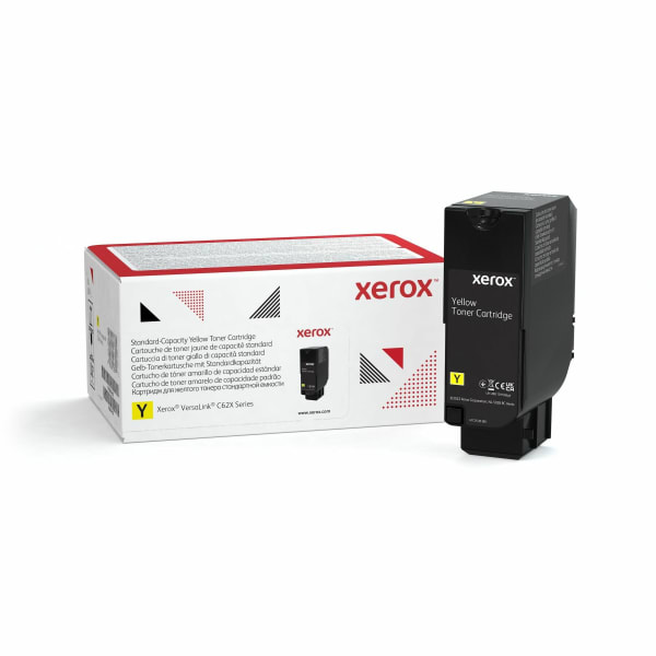 Xerox Genuine Xerox VersaLink C620 Color Printer, C625 Color Multifunction Printer Yellow Standard capacity Toner Cartridge (6000 Pages) - 006R04619 - 6000 Pages