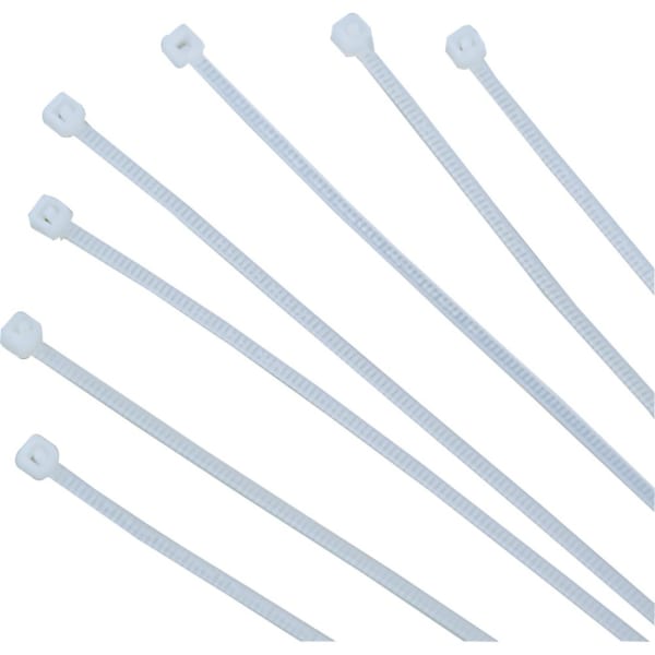 Eaton Tripp Lite Series 7.5in Nylon Cable Ties Cable Management 40lbs Strength 100-pack 100pc 7.5in - Cable tie - 7.5 in - gray (pack of 100)