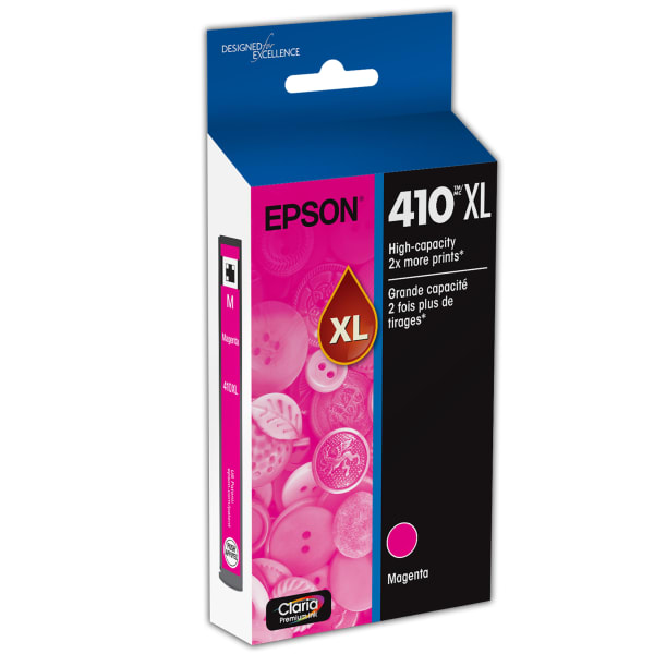 Epson 410XL Claria Premium Magenta High-Yield Ink Cartridge, T410XL320-S