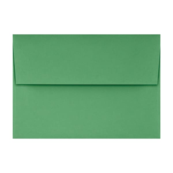 LUX Invitation Envelopes, A1, Peel & Press Closure, Holiday Green, Pack Of 1,000