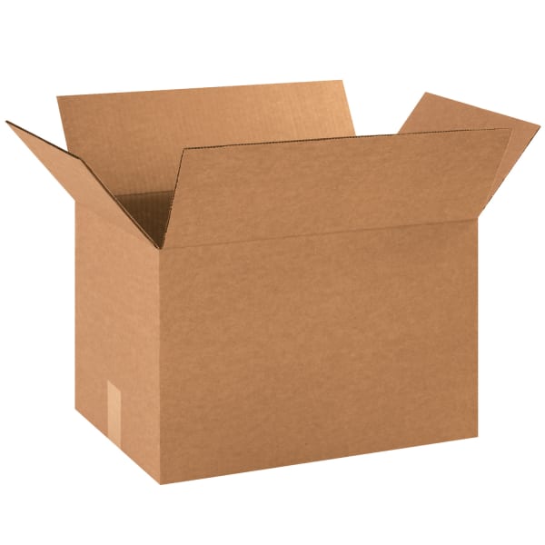 Office Depot Brand Corrugated Boxes, 18in x 12in x 12in, Kraft, Pack Of 25