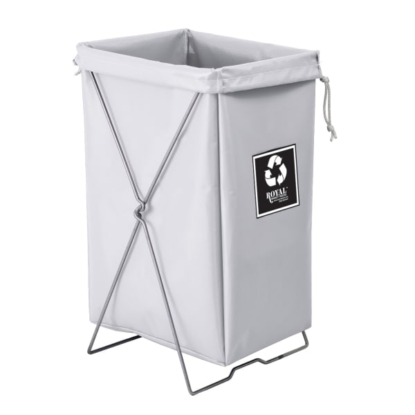 Royal Basket Trucks Hamper, Enviro Hamper Kit, 17inL x 15inW x 30inH, White