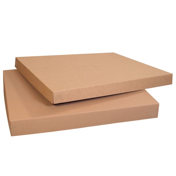 Partners Brand Heavy-Duty Gaylord Lids, 5inH x 40inW x 48inD, Kraft, Pack Of 5