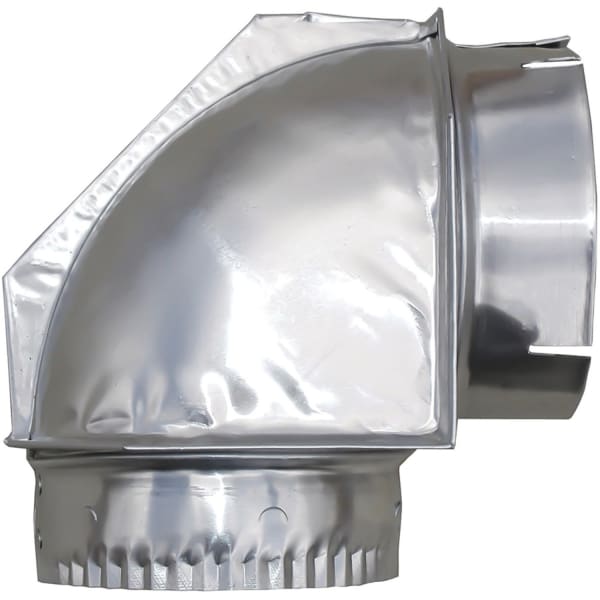 Builders Best Close Elbow - For Dryer, Ventilation Fan, Bathroom