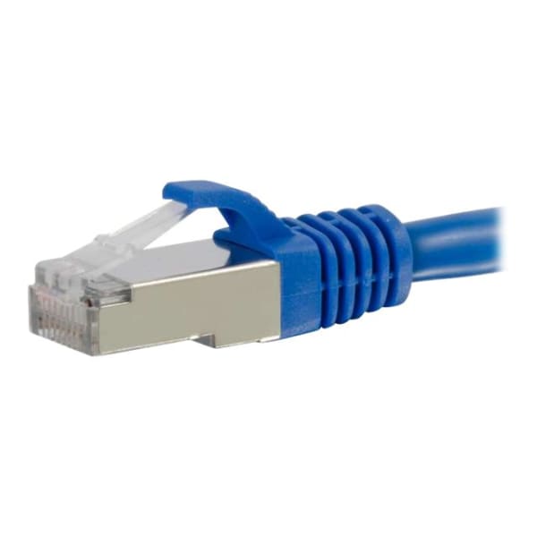 C2G 6ft Cat6 Ethernet Cable - Snagless Shielded (STP) - Blue - Category 6 for Network Device - RJ-45 Male - RJ-45 Male - Shielded - 6ft - Blue