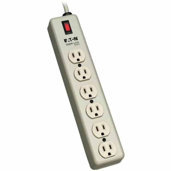 Eaton Tripp Lite Series Industrial Power Strip, 6-Outlet, 15 ft. (4.6 m) Cord - Power distribution strip - 6SPDX15