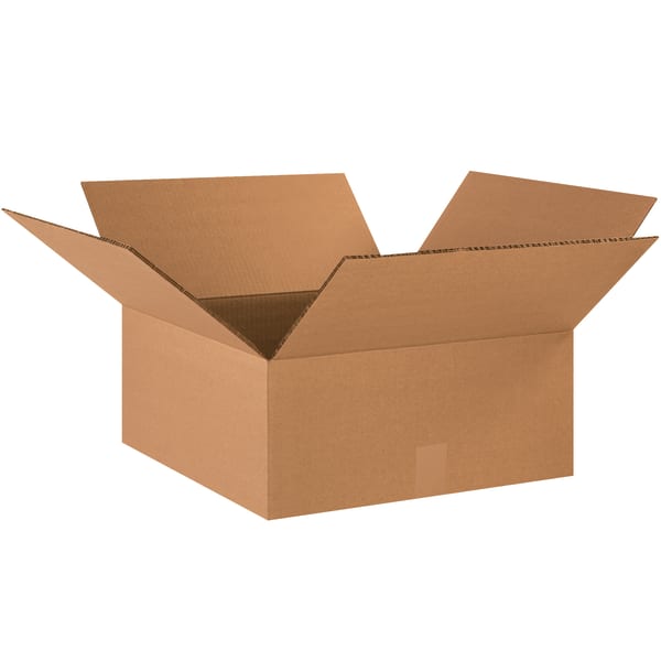 Partners Brand Double-Wall Heavy-Duty Corrugated Cartons, 20in x 20in x 8in, Kraft, Box Of 10
