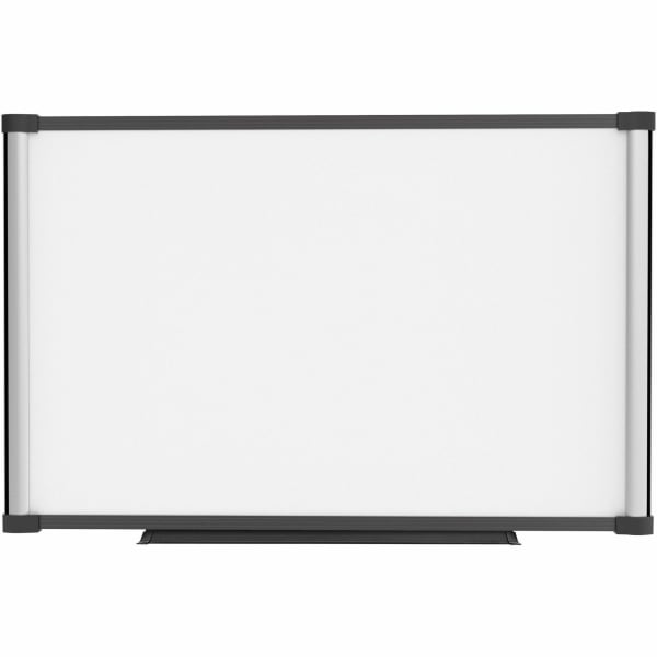 Lorell Magnetic Dry-Erase Whiteboard, 24in x 36in, Steel Frame With Silver Finish