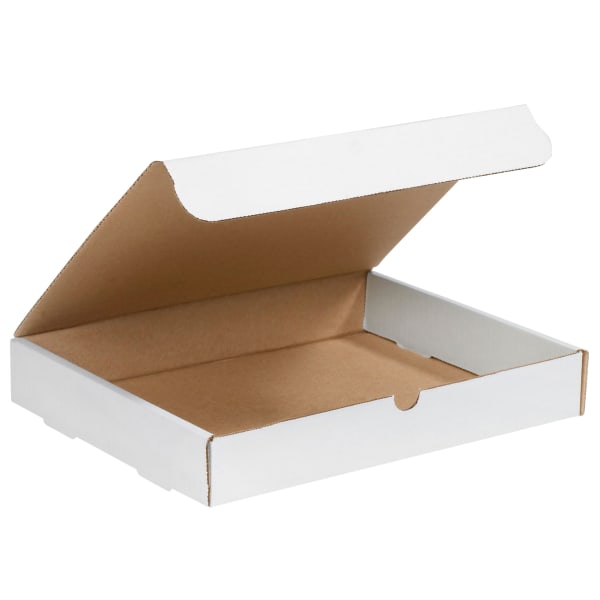 Partners Brand Literature Mailers, 1 1/4in x 10in x 13in, White, Pack Of 50