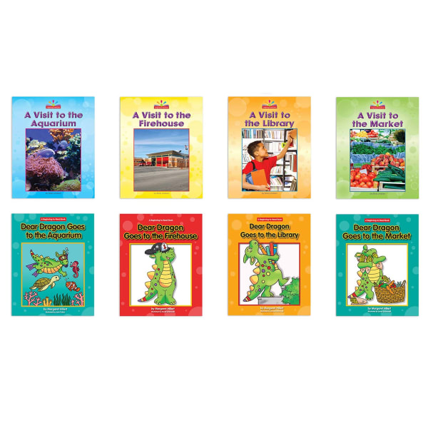 Norwood House Press A Complete Community Places Pair-It! Twin Text Set, Set Of 8 Books