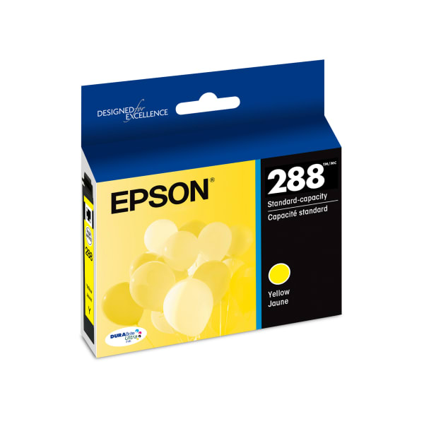 Epson 288 DuraBrite Ultra Yellow Ink Cartridge, T288420-S
