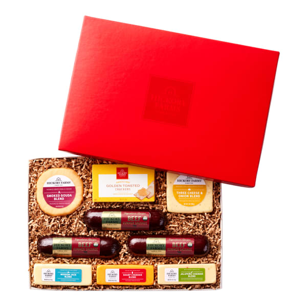 Hickory Farms - Hearty Selection Gift Box - 9 items