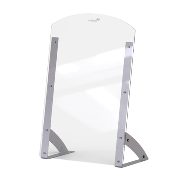 Rosseto Serving Solutions Connectable Buffet Sneeze Guard, 24in x 35-3/4in, Clear