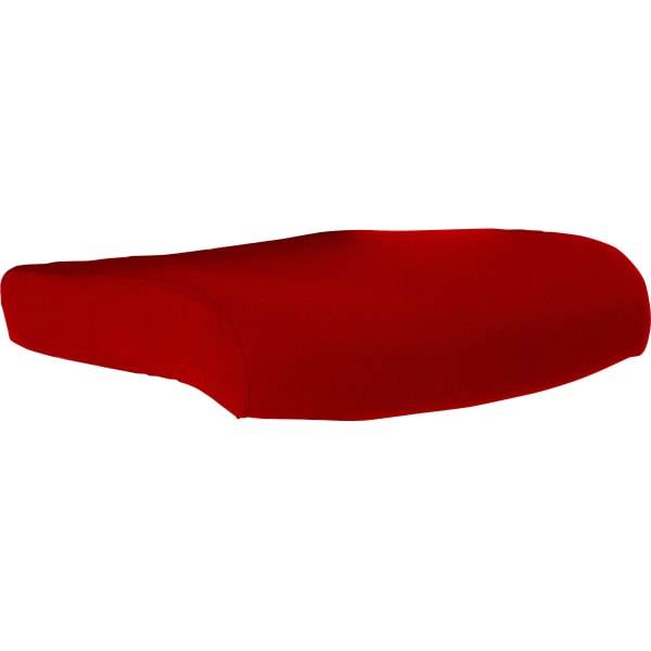 Lorell Removable Mesh Seat Cover - 19in Length x 19in Width - Polyester Mesh - Red - 1 Each