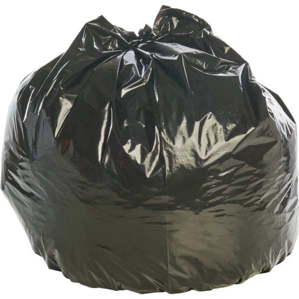 SKILCRAFT Insect Repellent Trash Bags - 40in Width x 45in Length x 2 mil (51 Micron) Thickness - Low Density - Black - Disposal, Food - Recycled - 65 / Box