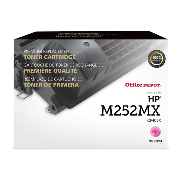 Office Depot Remanufactured Magenta High Yield Toner Cartridge Replacement For HP 201X, OD201XM