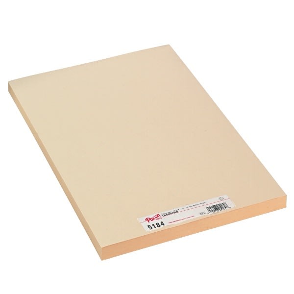 Pacon Tag Board, 12in x 18in, 105 Lb, Manila, Pack Of 100