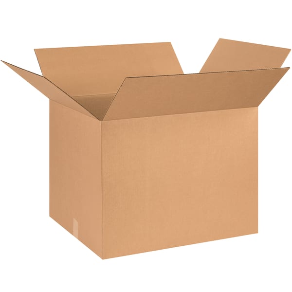 Partners Brand Corrugated Shipping Boxes, 29in x 24in x 24in, Kraft, Pack Of 10 Boxes