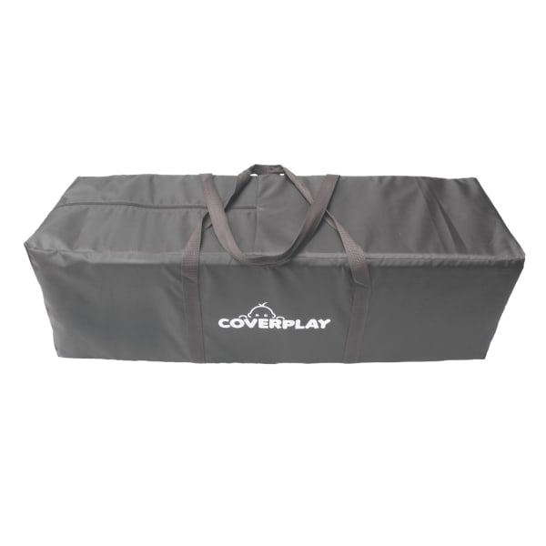 Coverplay Polyester Play Yard Travel Bags, 9inH x 7inW x 9inD, Gray, Case Of 6 Bags