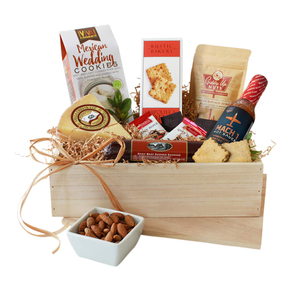 Napa Sonoma Spicy Sensations Gift Crate - 9 items