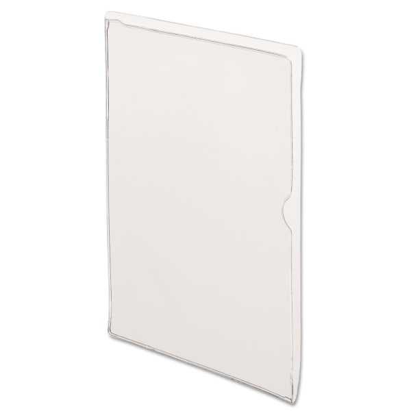 Pendaflex CopyGard Heavy-Gauge File Jacket - 8 1/2in x 11in - Vinyl - Clear - 25 / Box