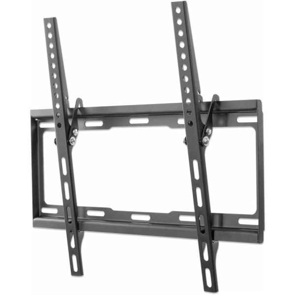 Manhattan Universal Flat-Panel TV Tilting Wall Mount - Supports One 32in - 55in Display up to 77 lbs - Heavy-duty Steel Construction - 0 deg. to -14 deg. Tilt Adjustment