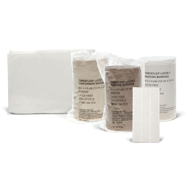 Medline Threeflex 3-Layer Bandage System Kit