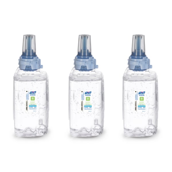 Purell ADX Advanced Green Certified Gel Instant Hand Sanitizer, 1200 mL Refill, Case Of 3
