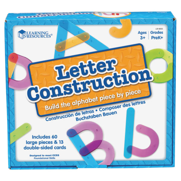 Learning Resources Letter Construction Activity Set, Pre-K - Grade 4