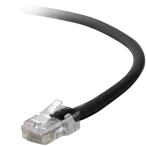 Belkin Cat5e Patch Cable - RJ-45 Male - RJ-45 Male - 4ft - Black