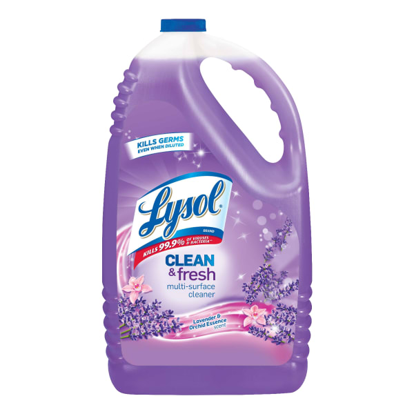 Lysol Clean & Fresh Multi-Surface Cleaner, Clean & Fresh Lavender Orchid Scent, 144 Oz Bottle